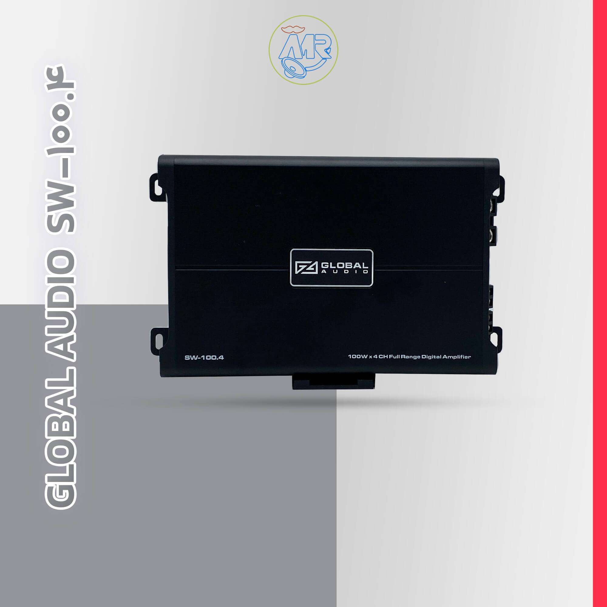 آمپلی‌فایر GLOBAL AUDIO مدل SW-100.4