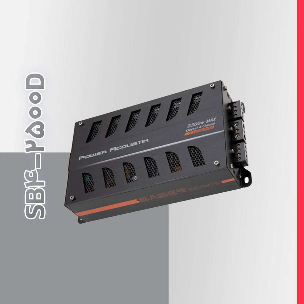 آمپلی فایر ۴ کانال پاوراکوستیک مدل SB4-2500D