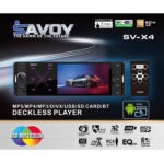 پخش کننده خودرو تصویری ساووی مدل SV-X4