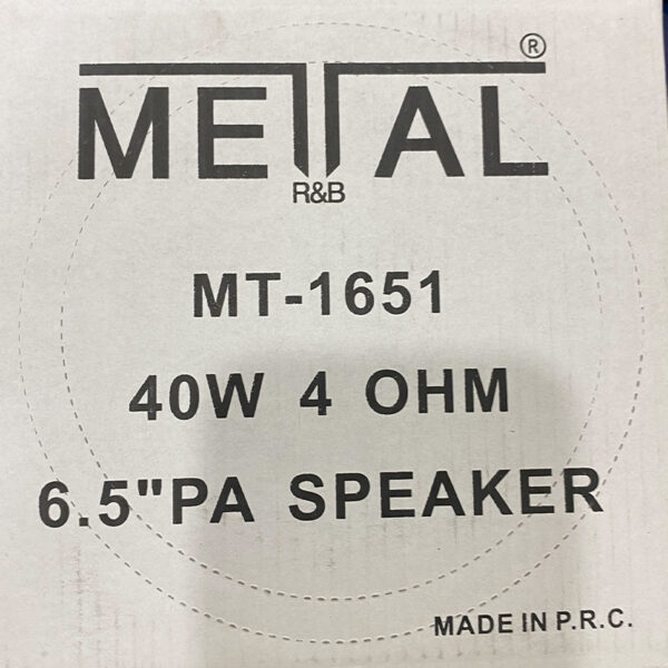 بلندگو متال مدل MT-1651